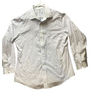 Brooks Brothers 1818 Shirt Adult 17-36 (XL) Regent Button Up‎ Cuffs Dress Mens